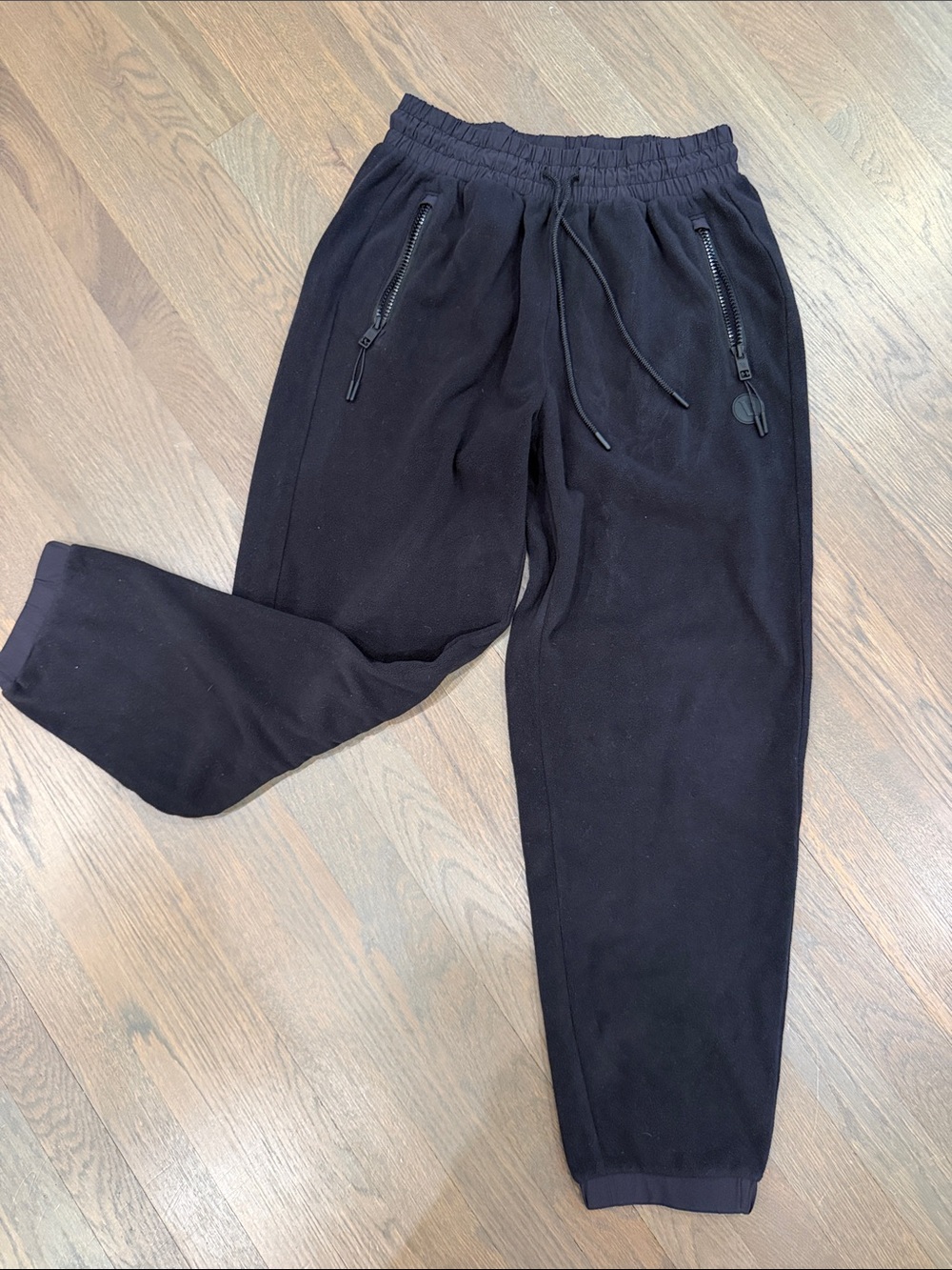 Vuori Black Track Joggers with Zipper Pockets
